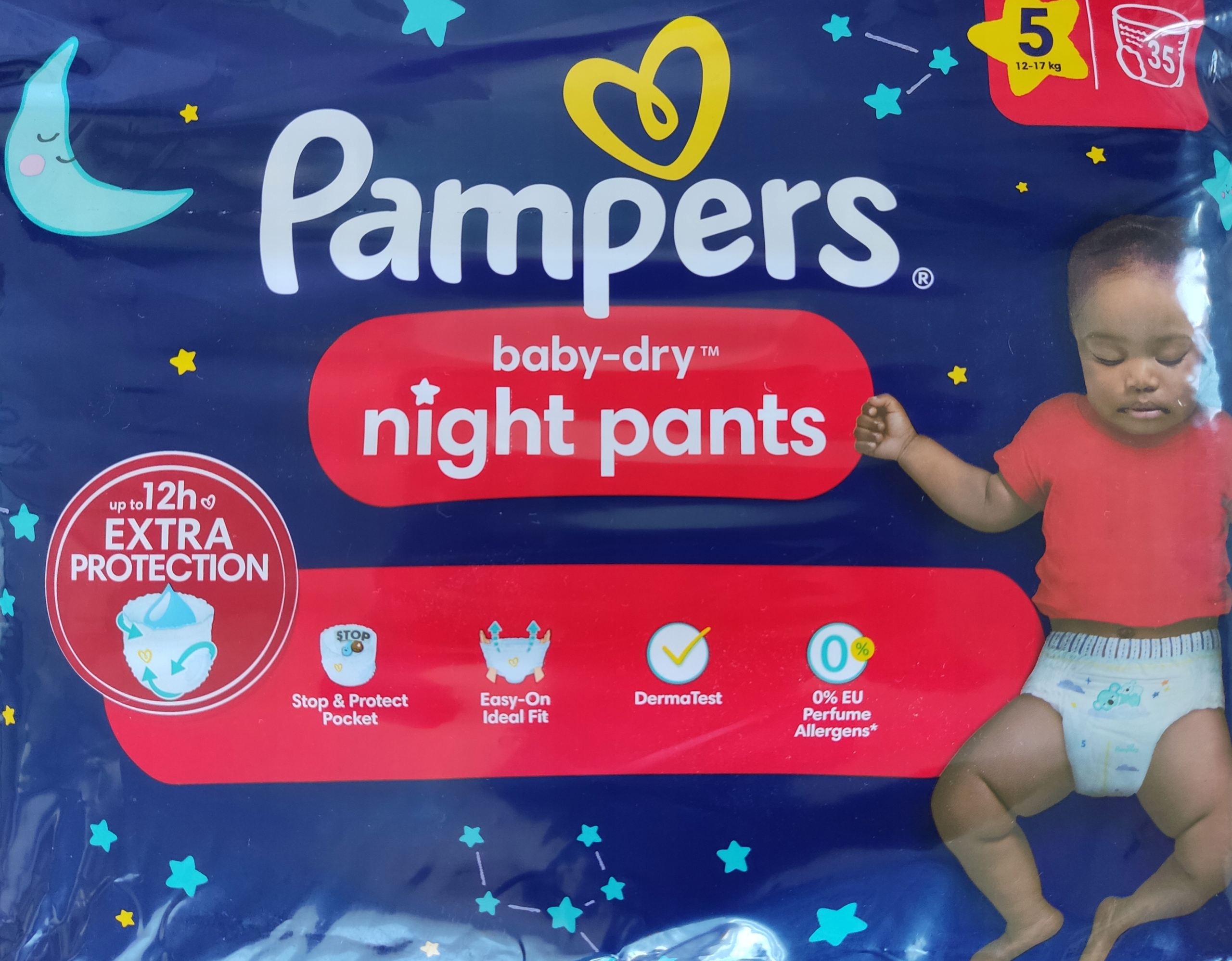 pieluchomajtki 5 pampers