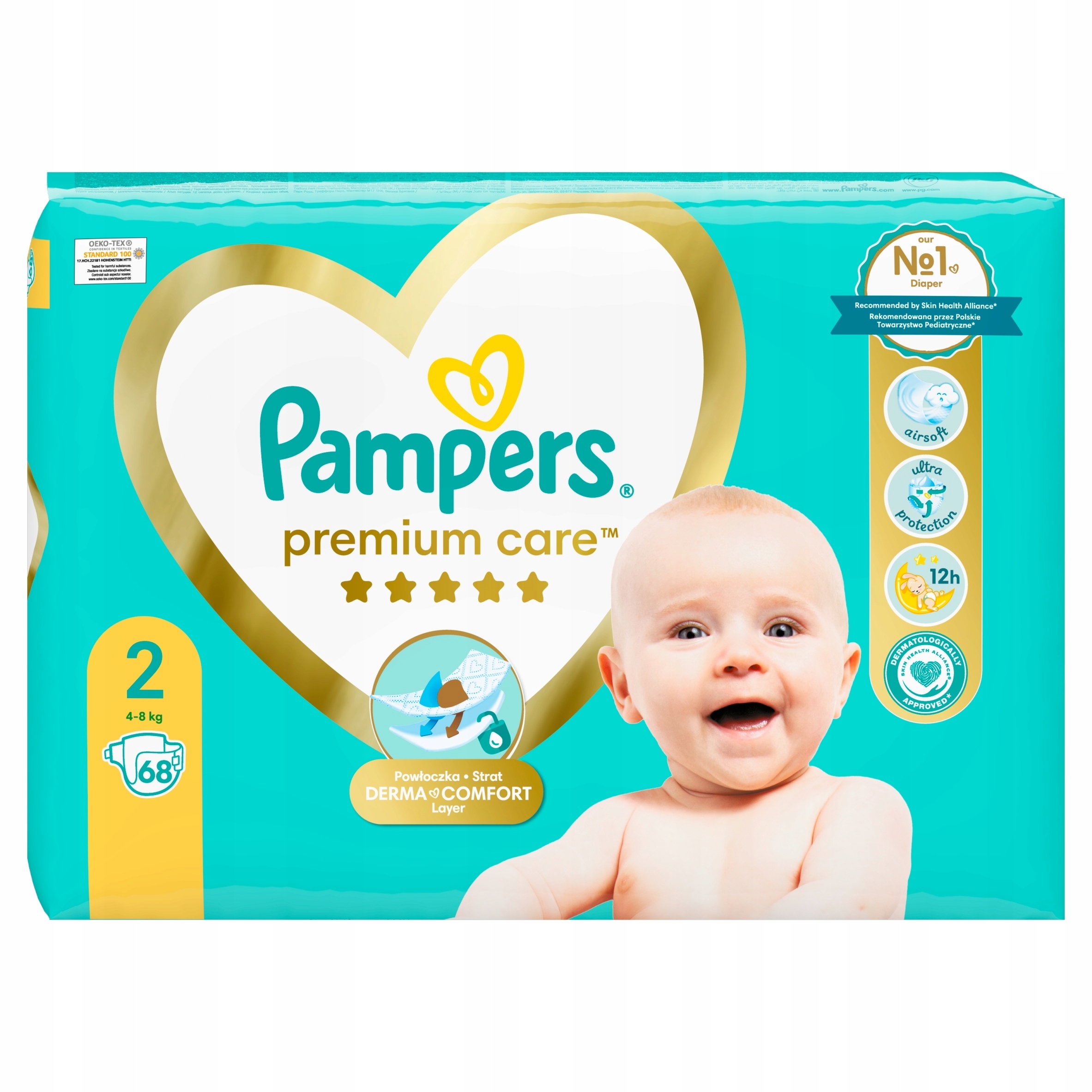 pieluchomajtki pampers rossman