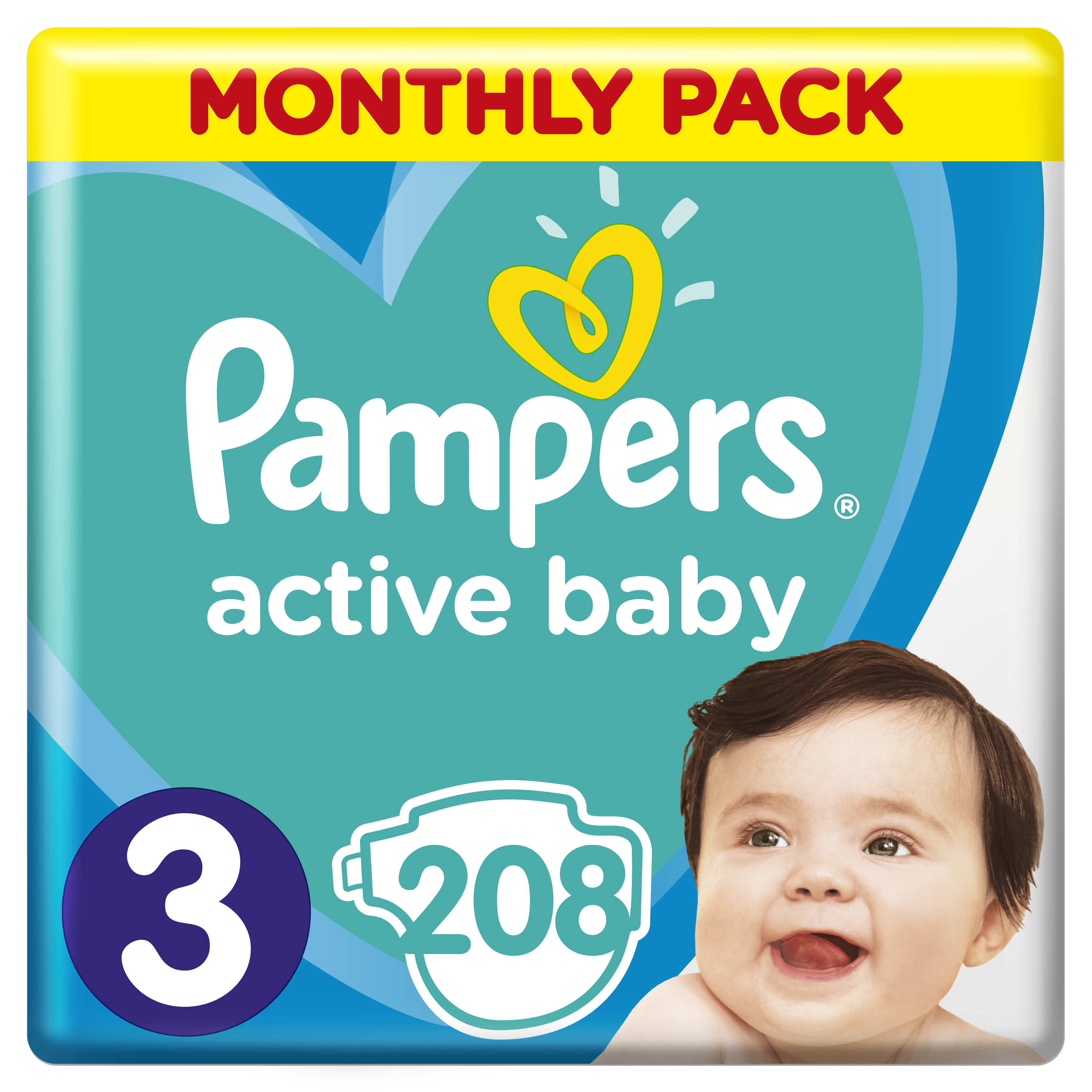 pampers 100 szt 2