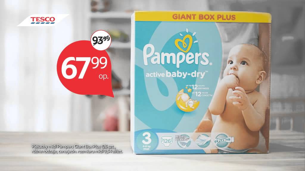 pieluchomajtki pampers opis produktu