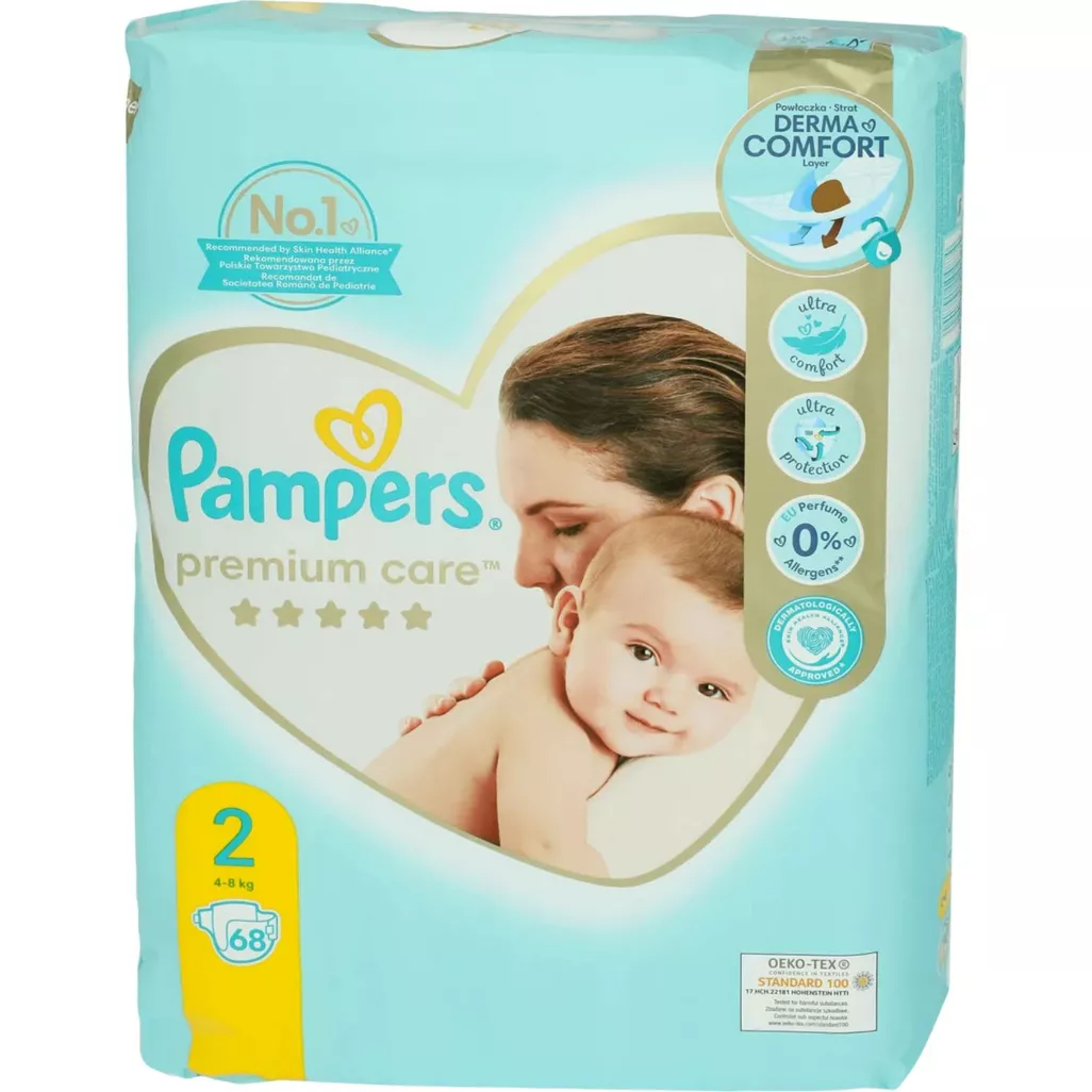 biedronka pampers midi