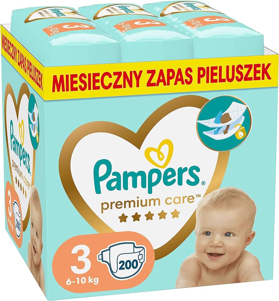 pampers premium care 4 box