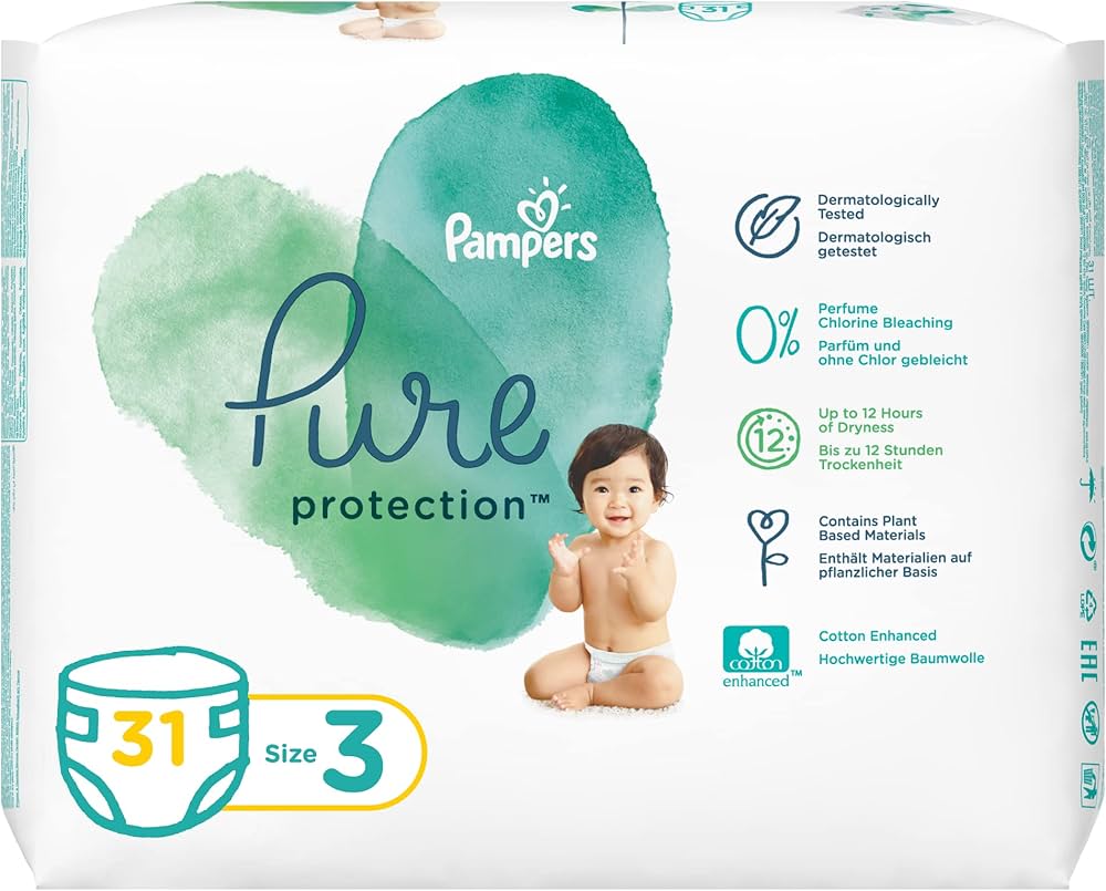 pampers 3 74 szt