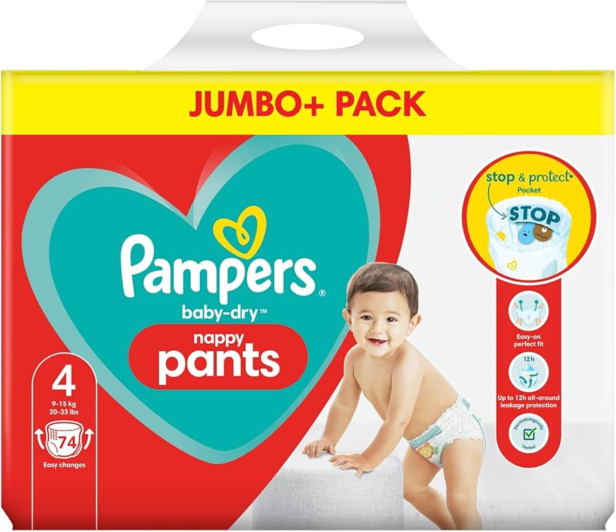 pampers 3 mega pack plus