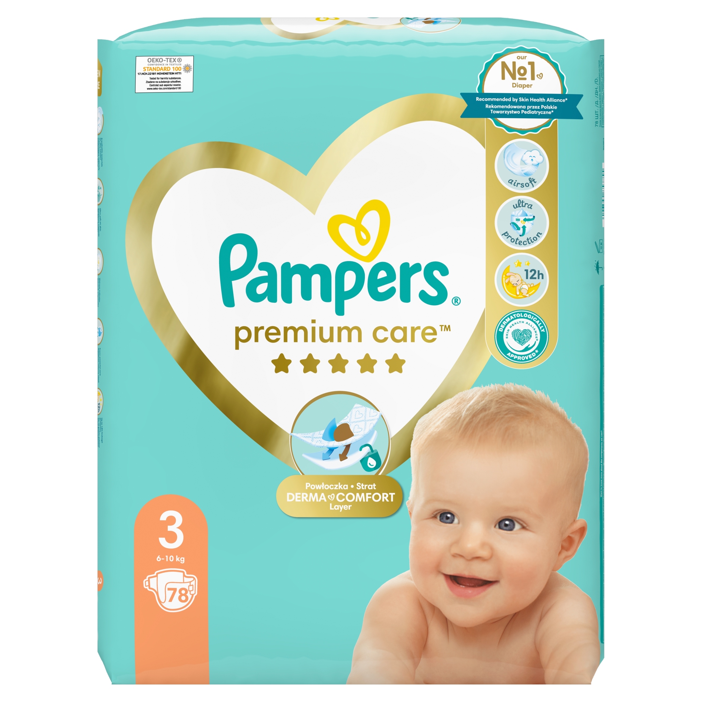 kolorowy pampers