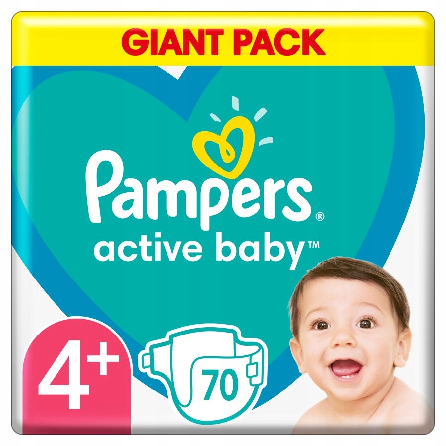 pampers active baby 3 90 szt