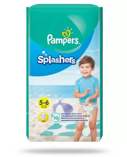 pampers białe