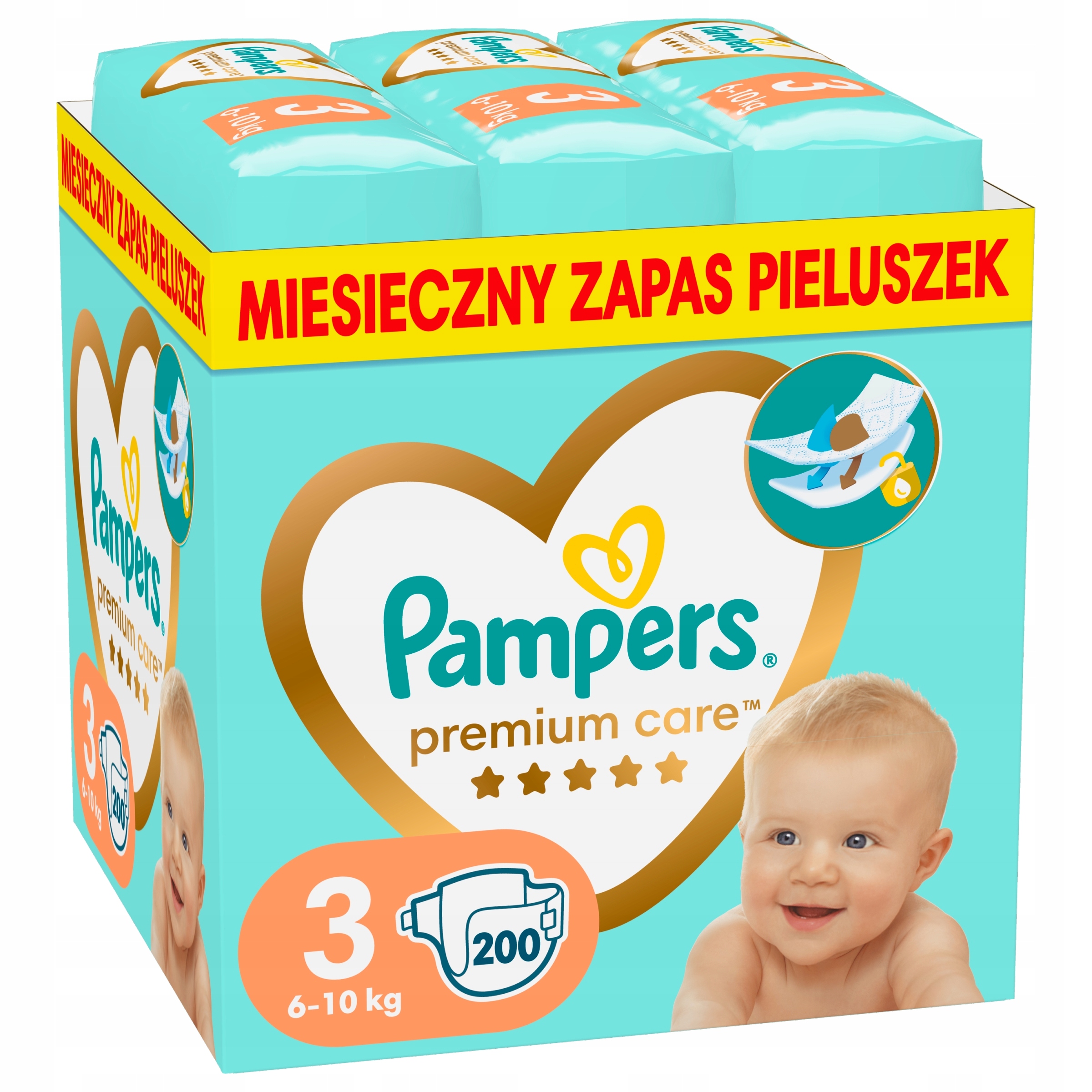 pampers pieluchy 1 88 count