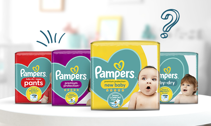 pampers z grafika