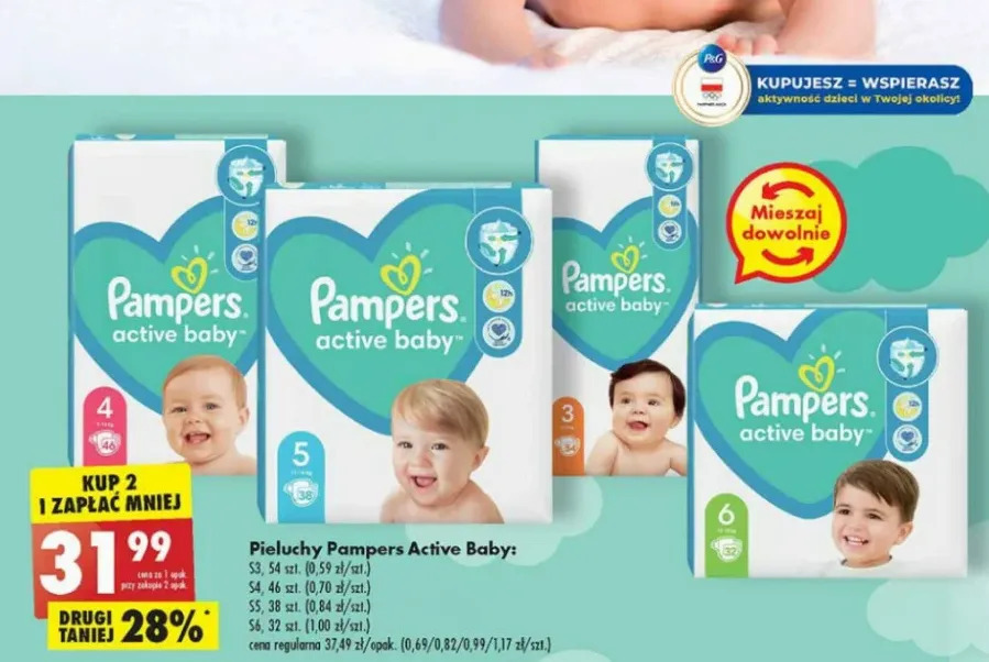 pampers mega paka 3