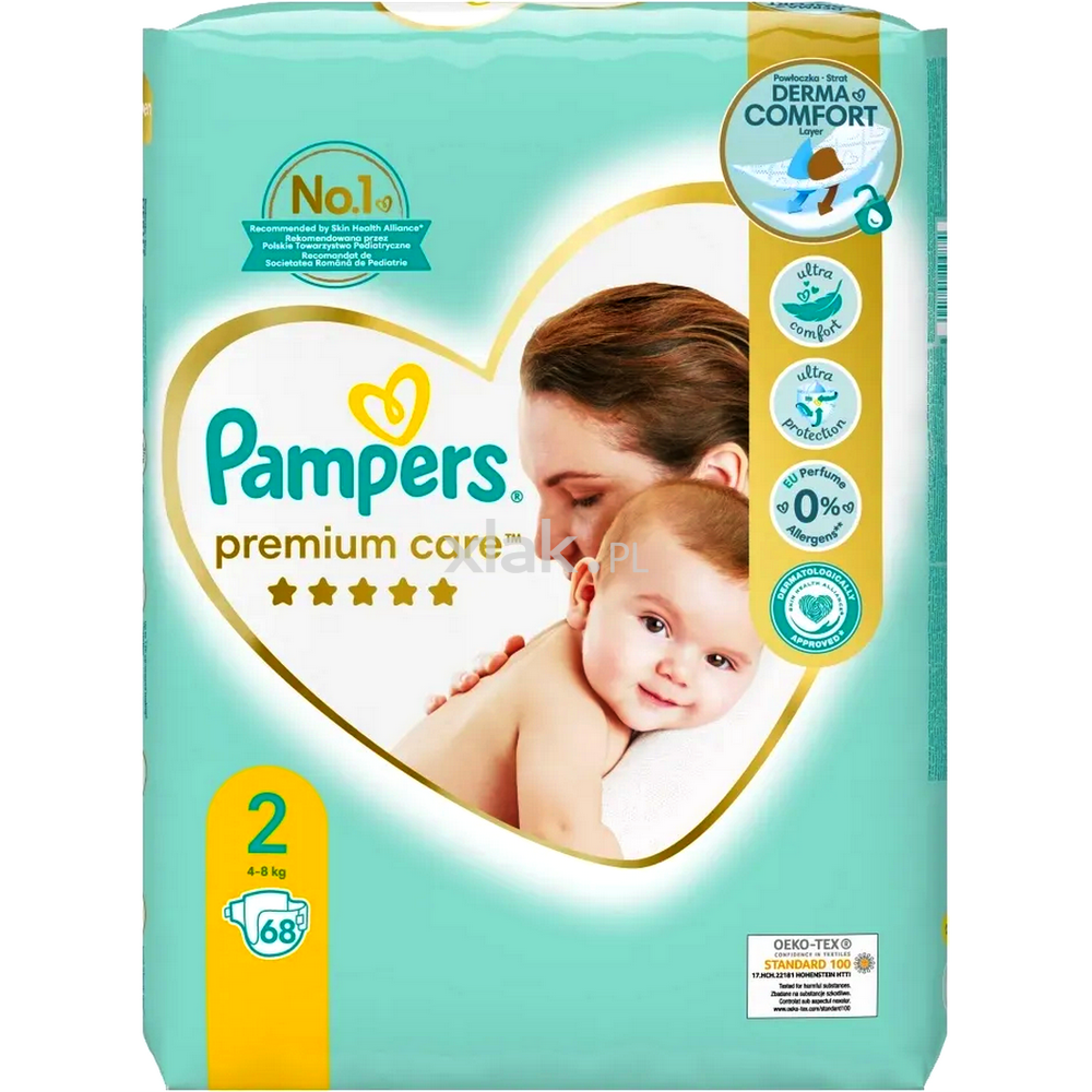 pampers premium care siateczka w srodku