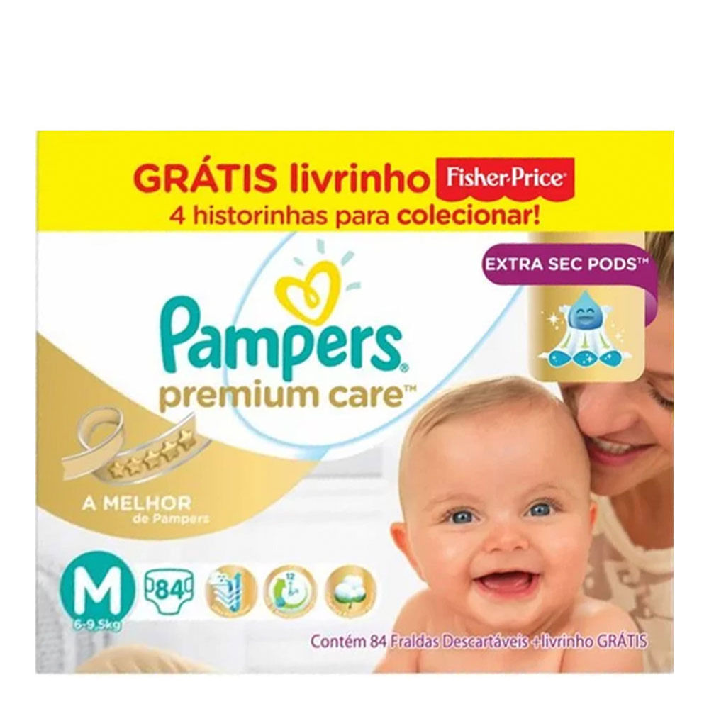 pampers premium care 4 168 szt