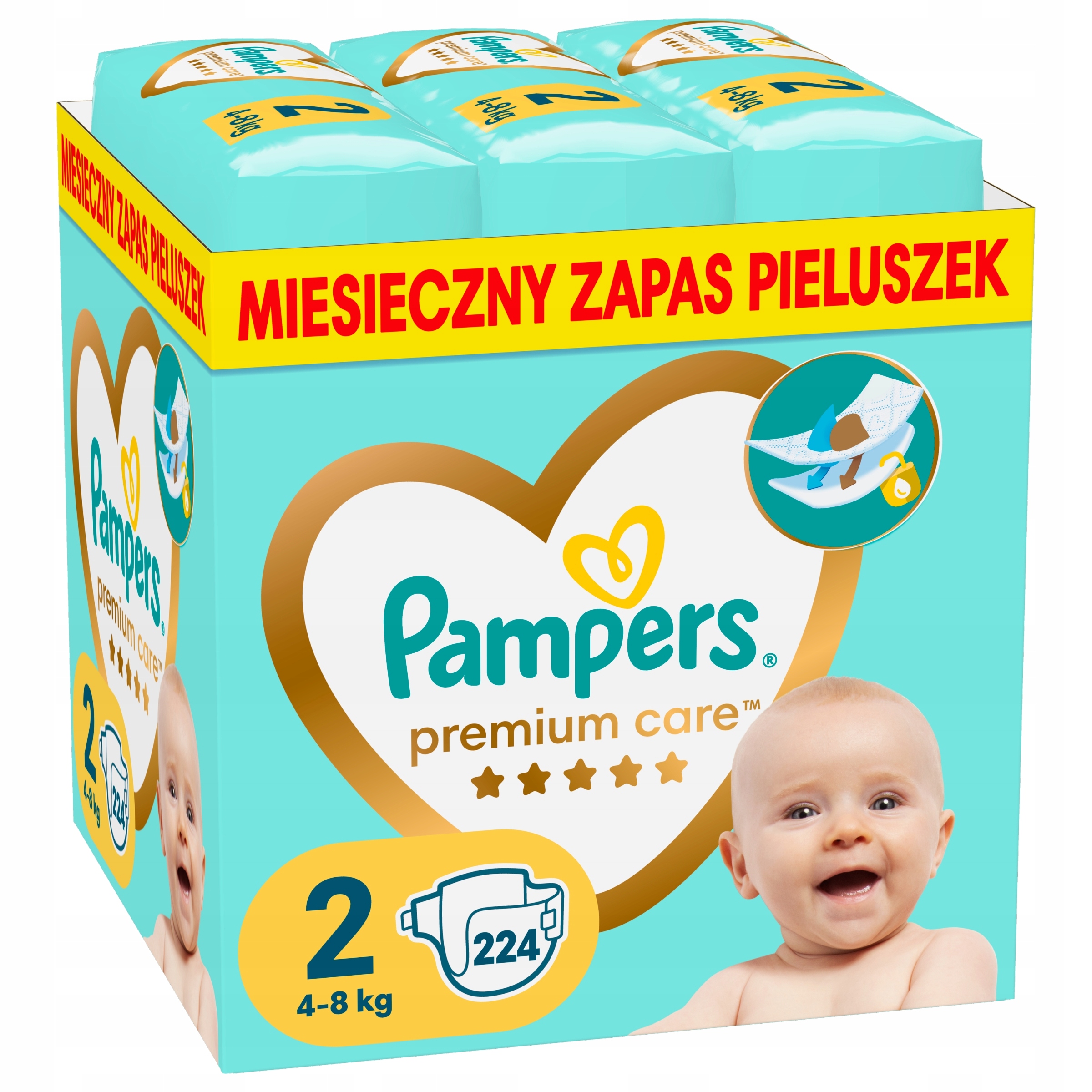 pampers pure protect 4