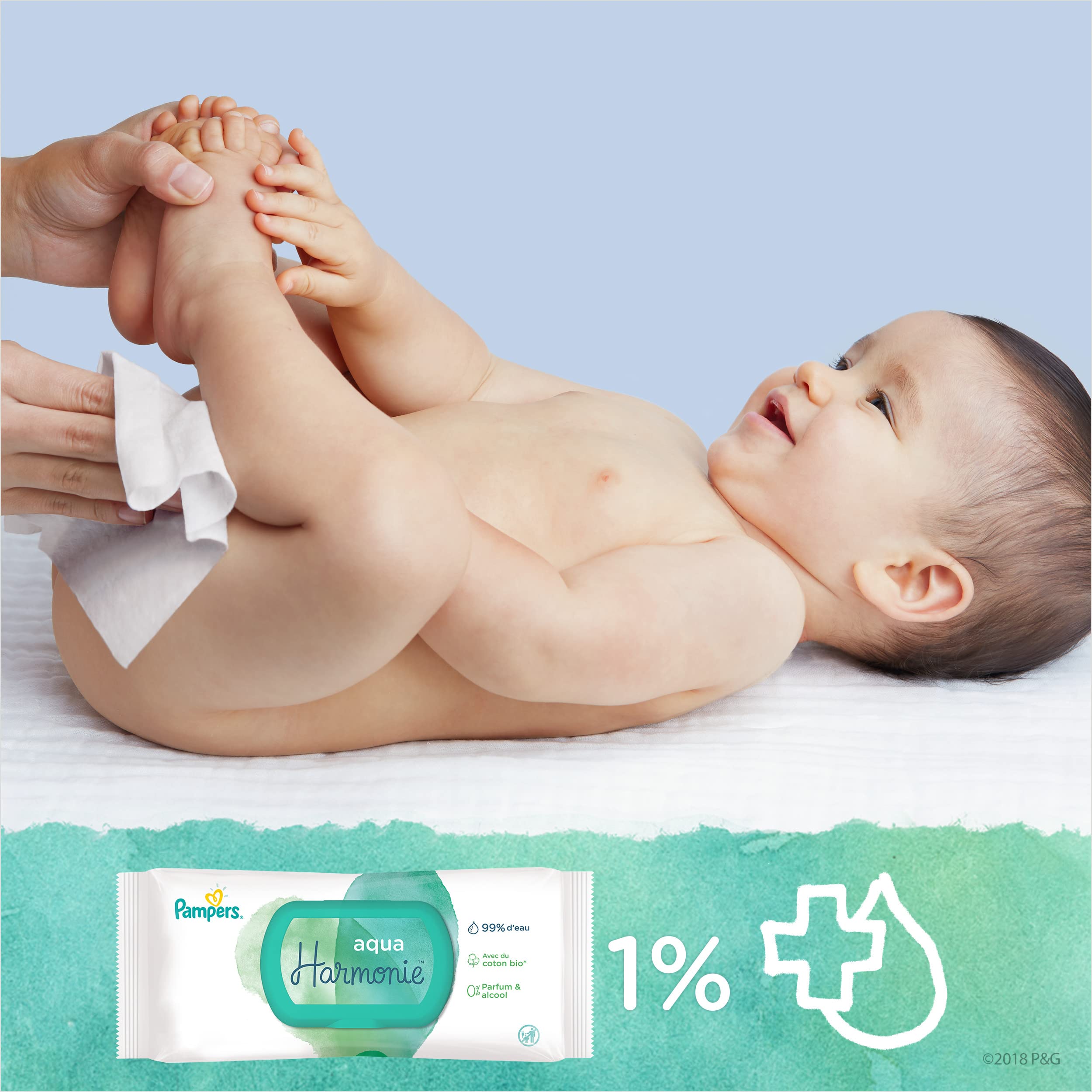 pampers sensitive chusteczki nawilżane dla niemowląt 80 szt