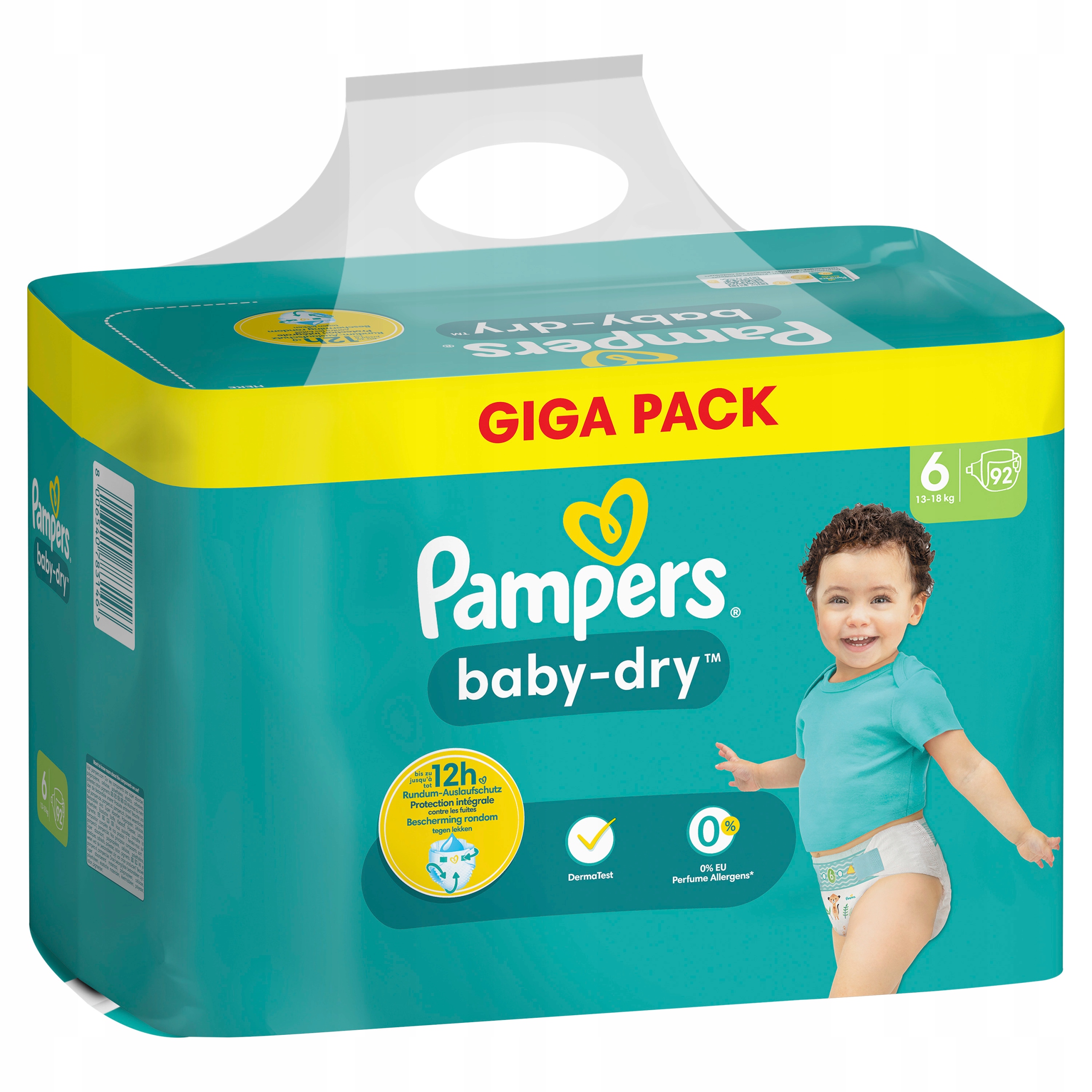 pampers active baby 3 midi 208 szt