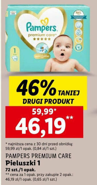 opakowanie na chusteczki pampers