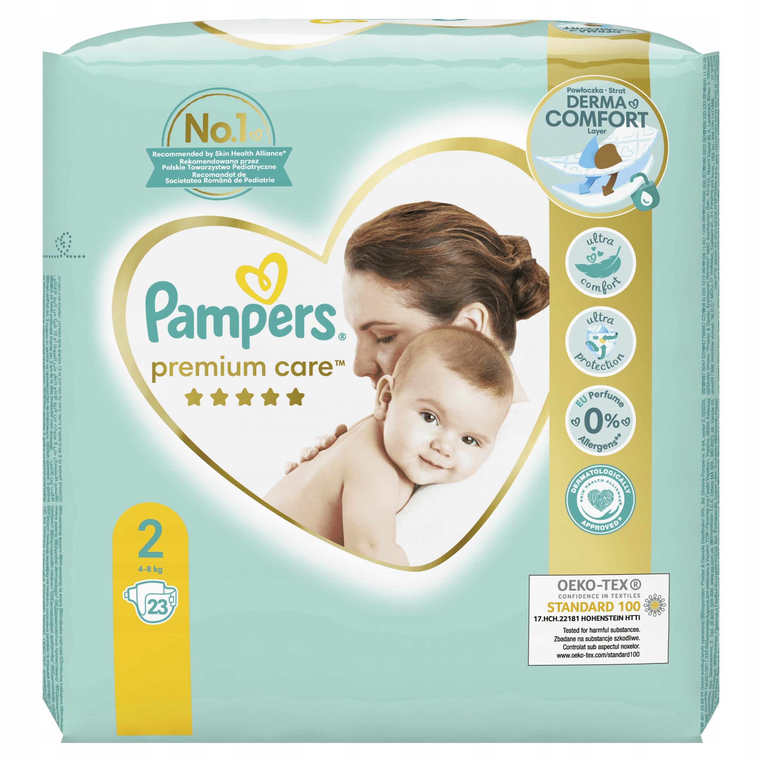 pampers premium care 1 33szt