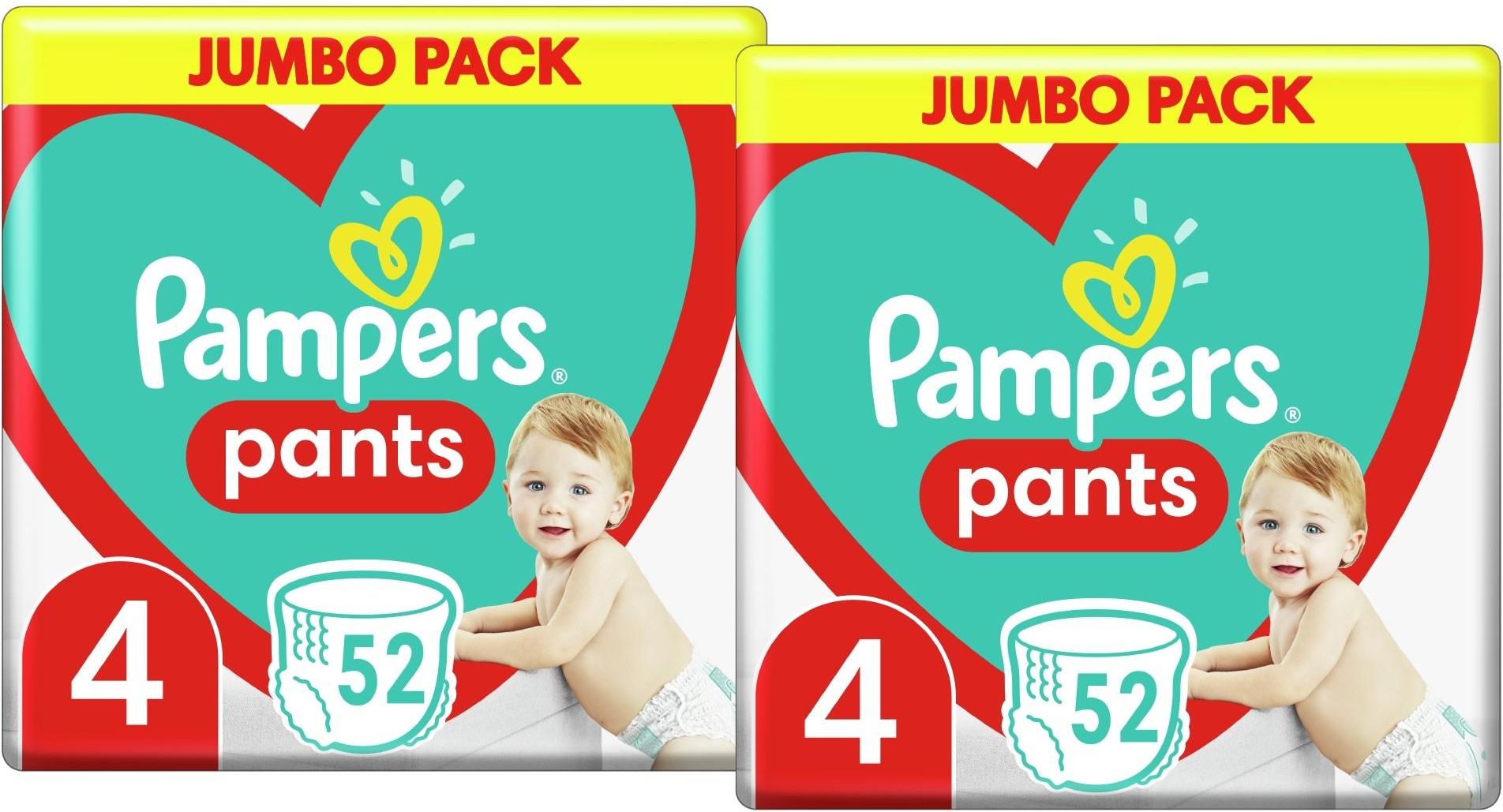 pampers na dziecku