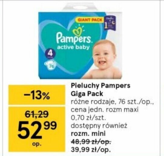 pampers 6 sklep online