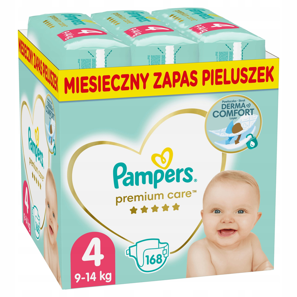 pampers 4 cena 34szt