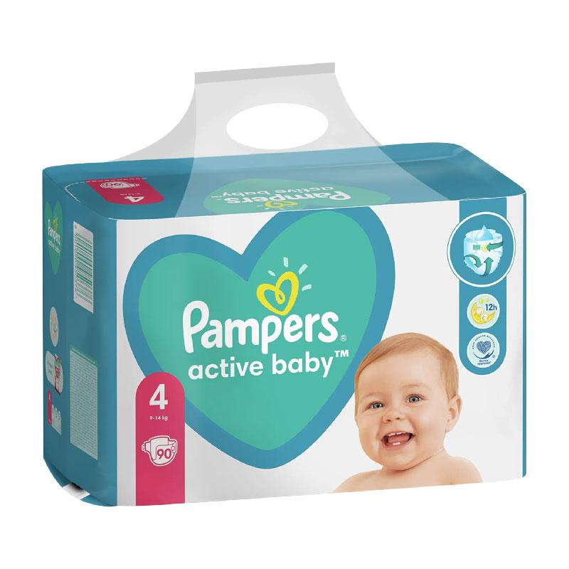 pampers 132 count size 4