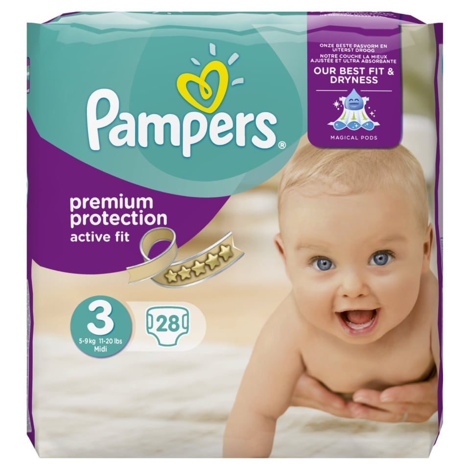 dziecko w 15 tygodniu pampers