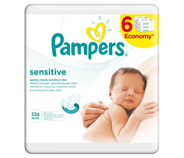 chusteczki pampers 6x