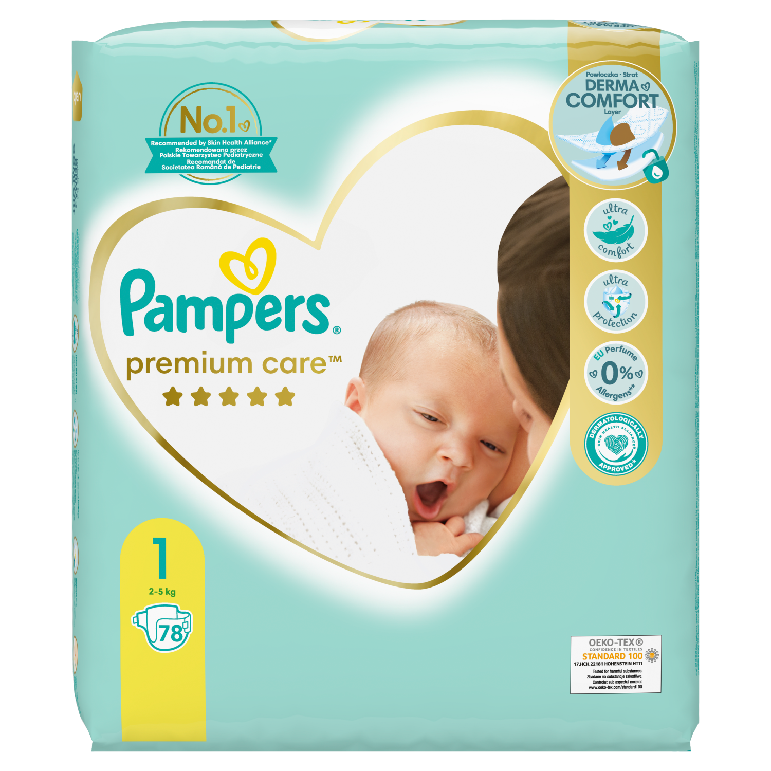 pampers premium care 1 warszawa