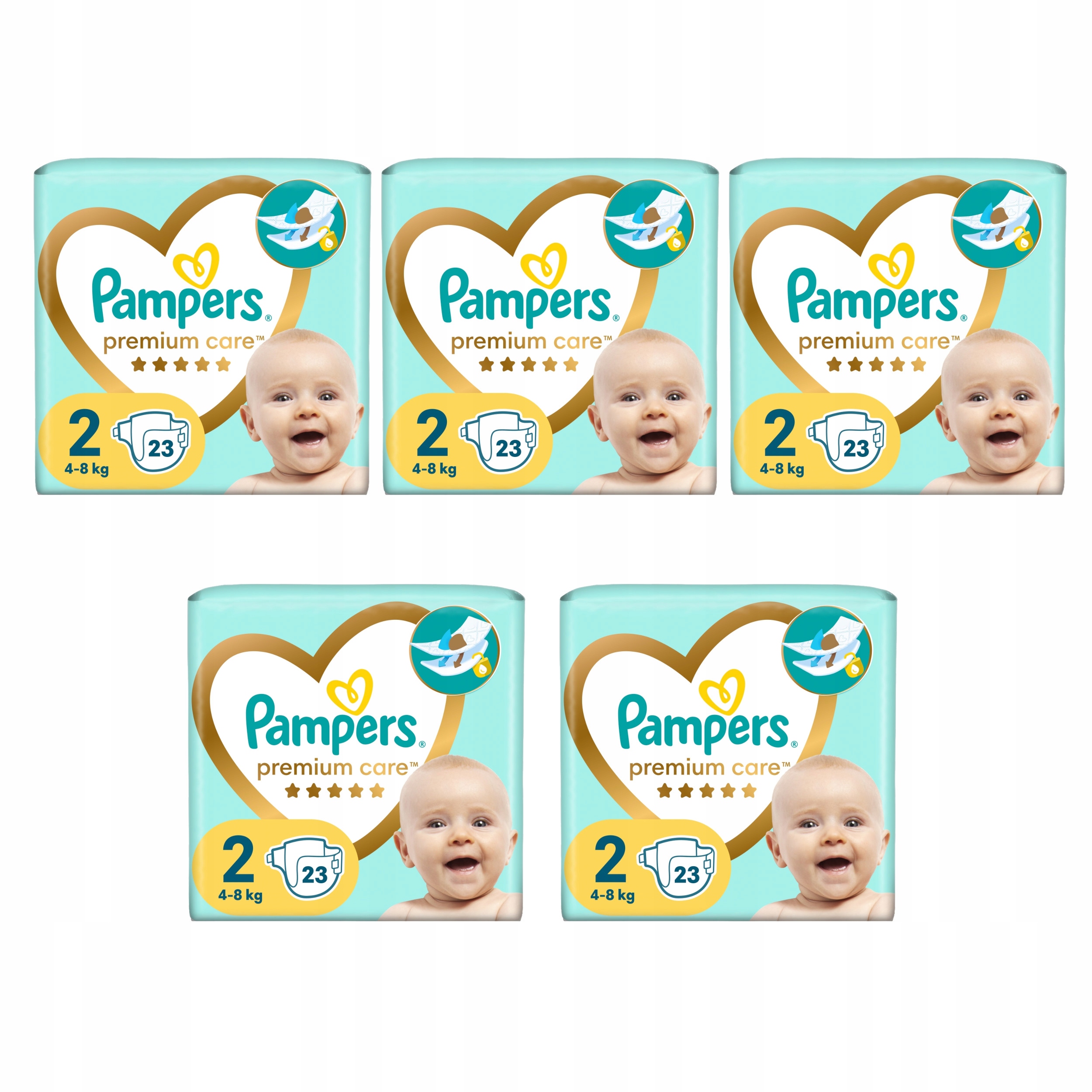 pampers dla noworodka rozmiar