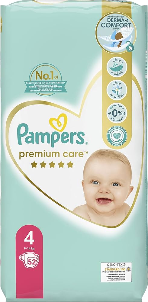 pieluchy pampers 4 rodzaje