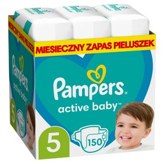 pampers pieluchy active baby rozmiar 4 147 sztuki