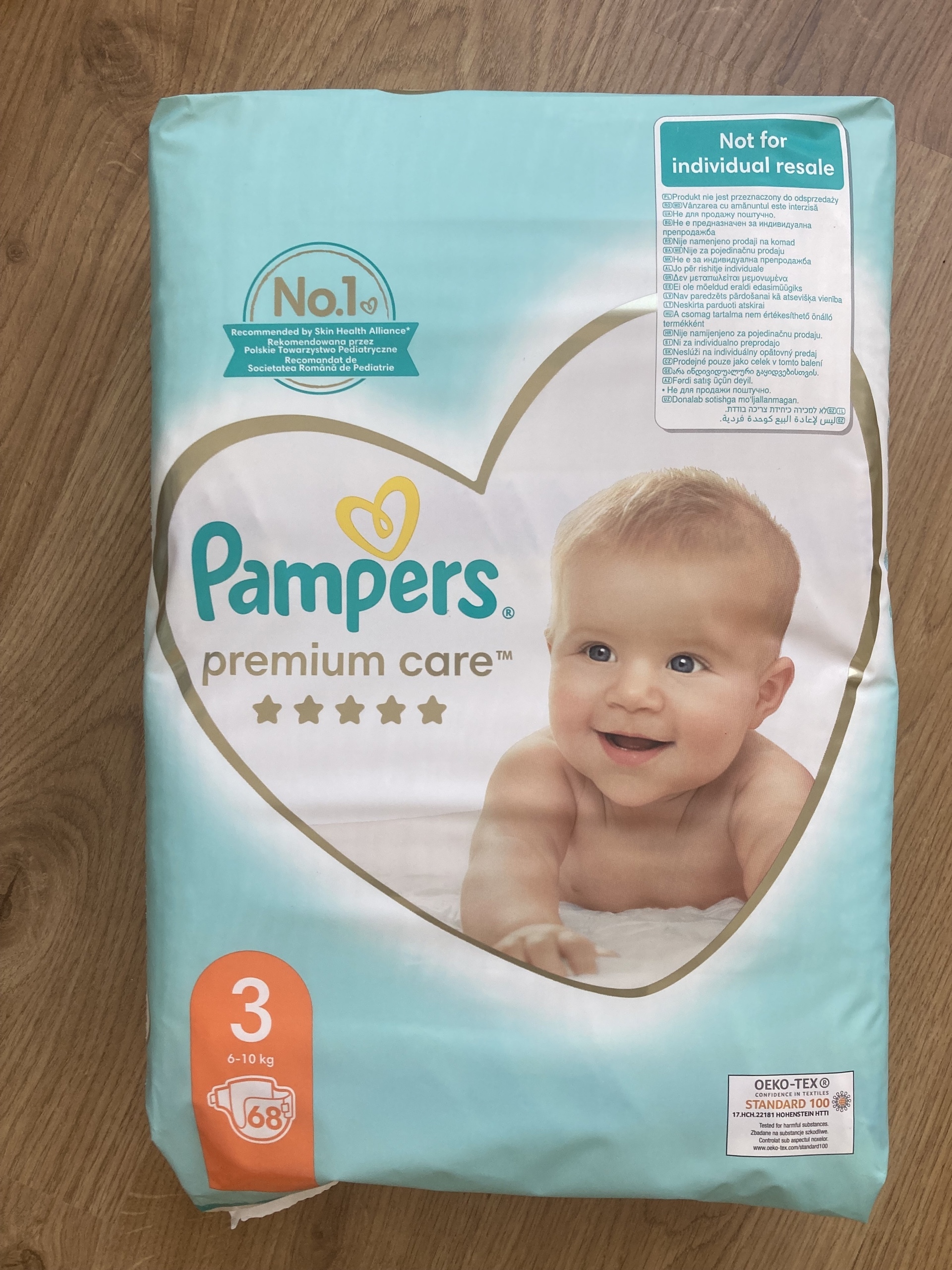 pampers premium care 4 zestaw