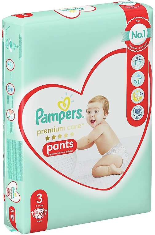 pieluchy pampers pure protection