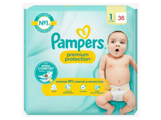 pampers new baby dry 2 76 szt