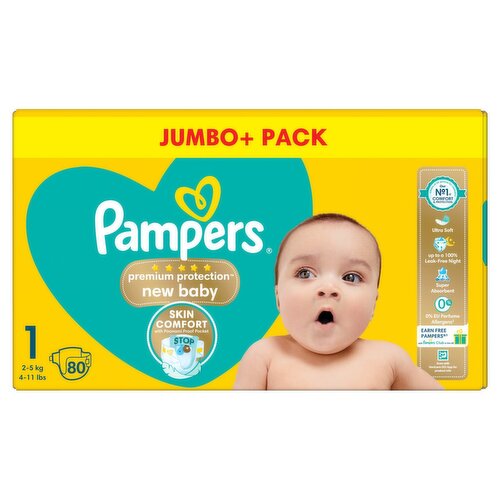 pampers premium care rozmiar 1 newborn 2-5 kg