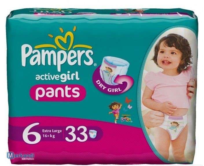 pieluchomajtki pampers pants box