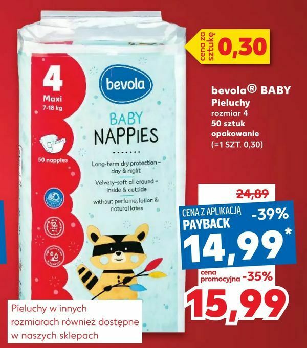 pampers 4 cena rossmann