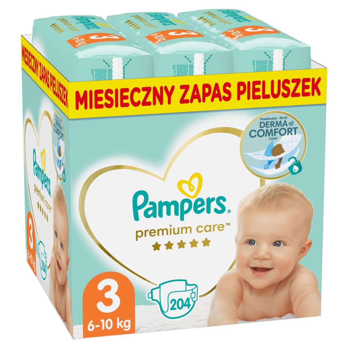 pampers active baby dry 3 68 sztuk