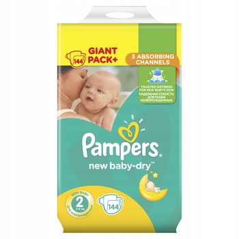 pampersactive baby-dry pieluchy 4 maxi 8-14 kgtesko