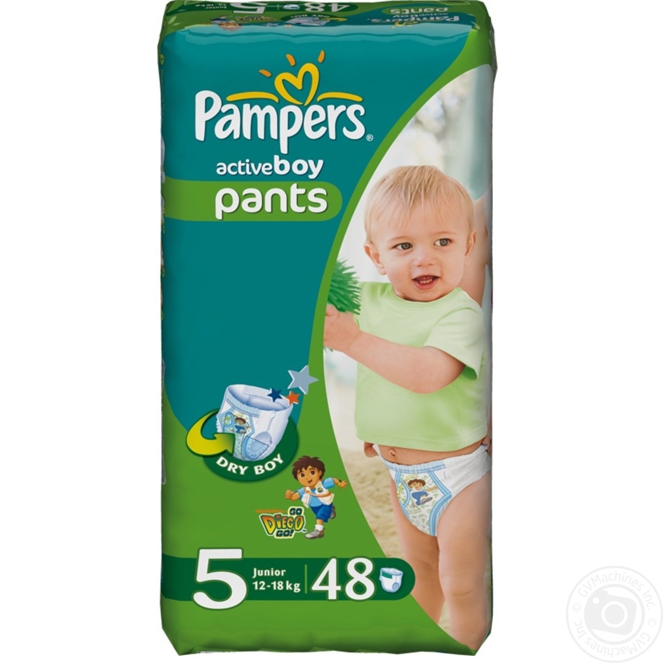 pampers pieluchomajtki 5a