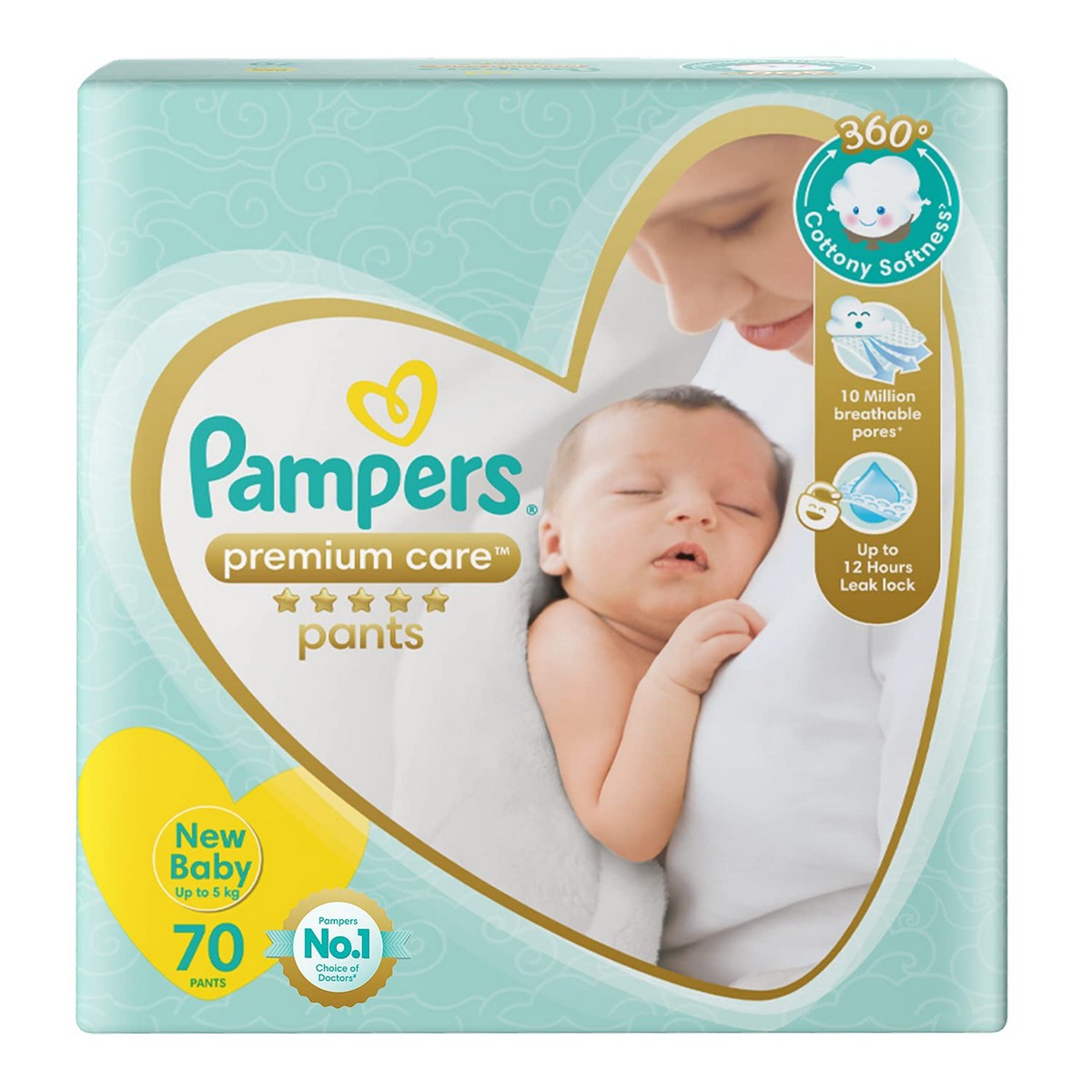 pampers premium care 1 newborn 26 szt