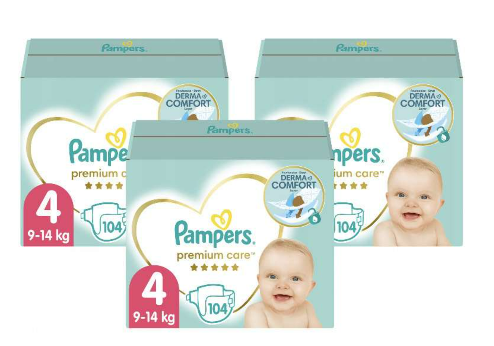 pampers pants 3 box