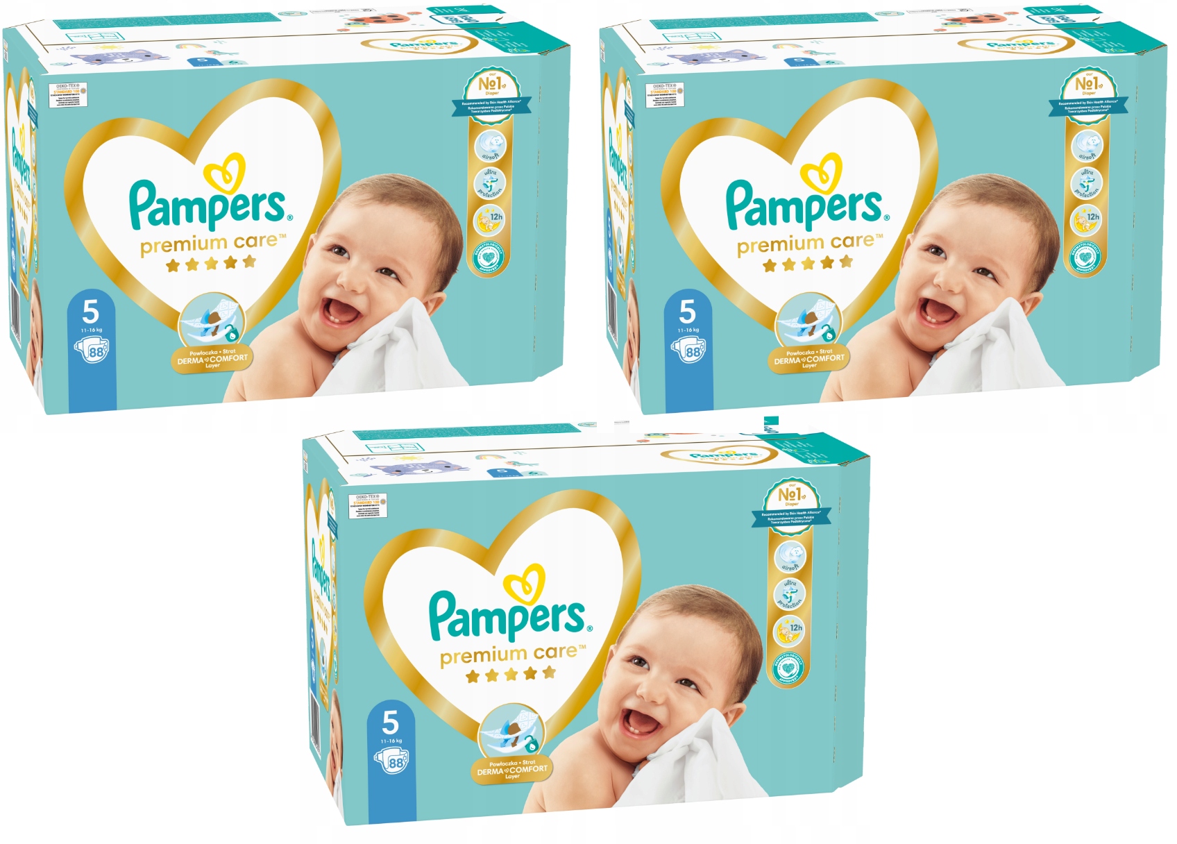 sprzedam pieluchy pampers 5