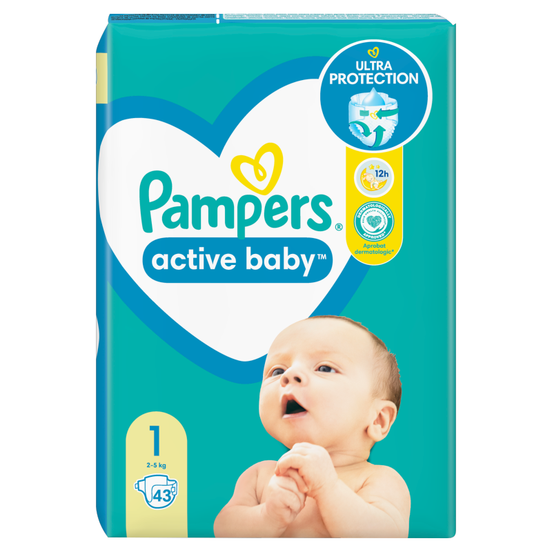 duże opakowanie pampers 5