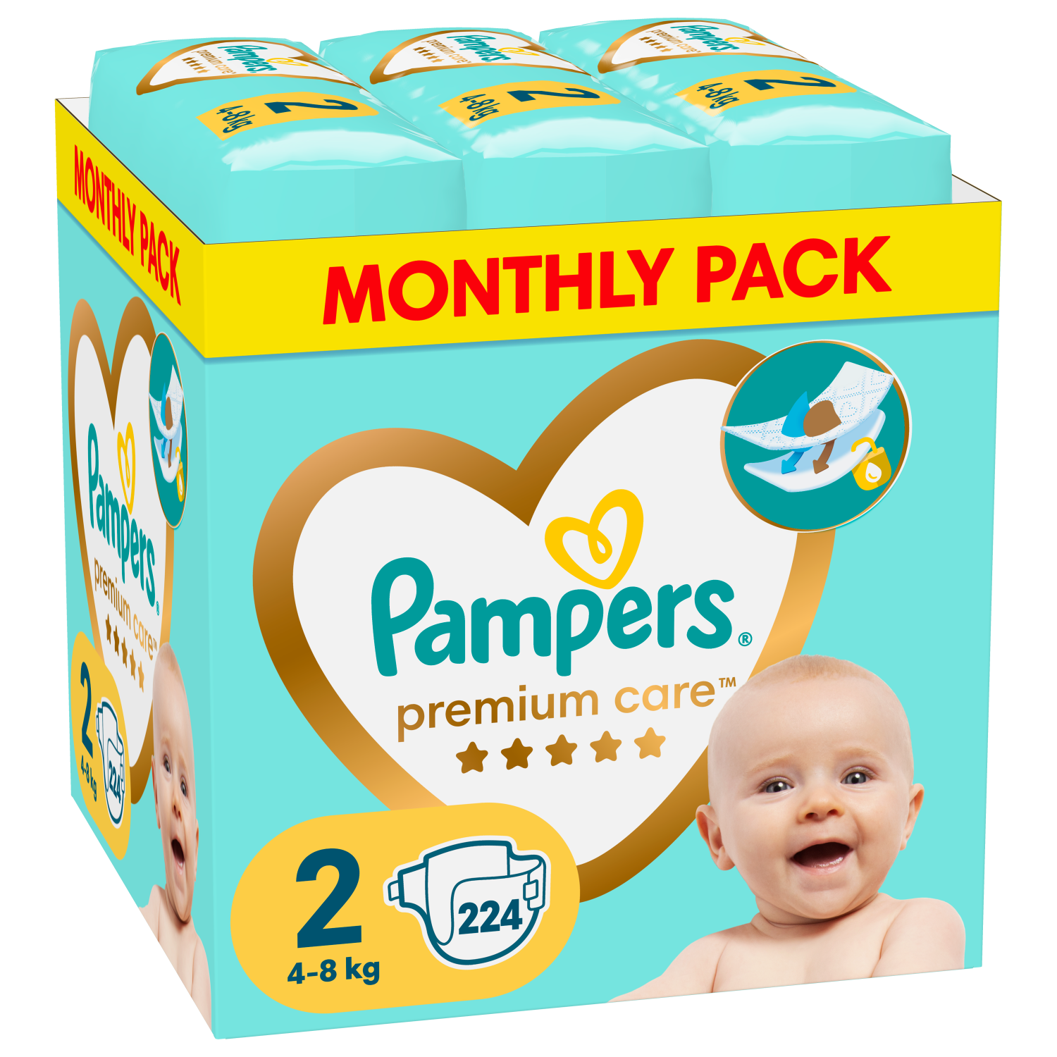 pieluchomajtki pampers pants 4