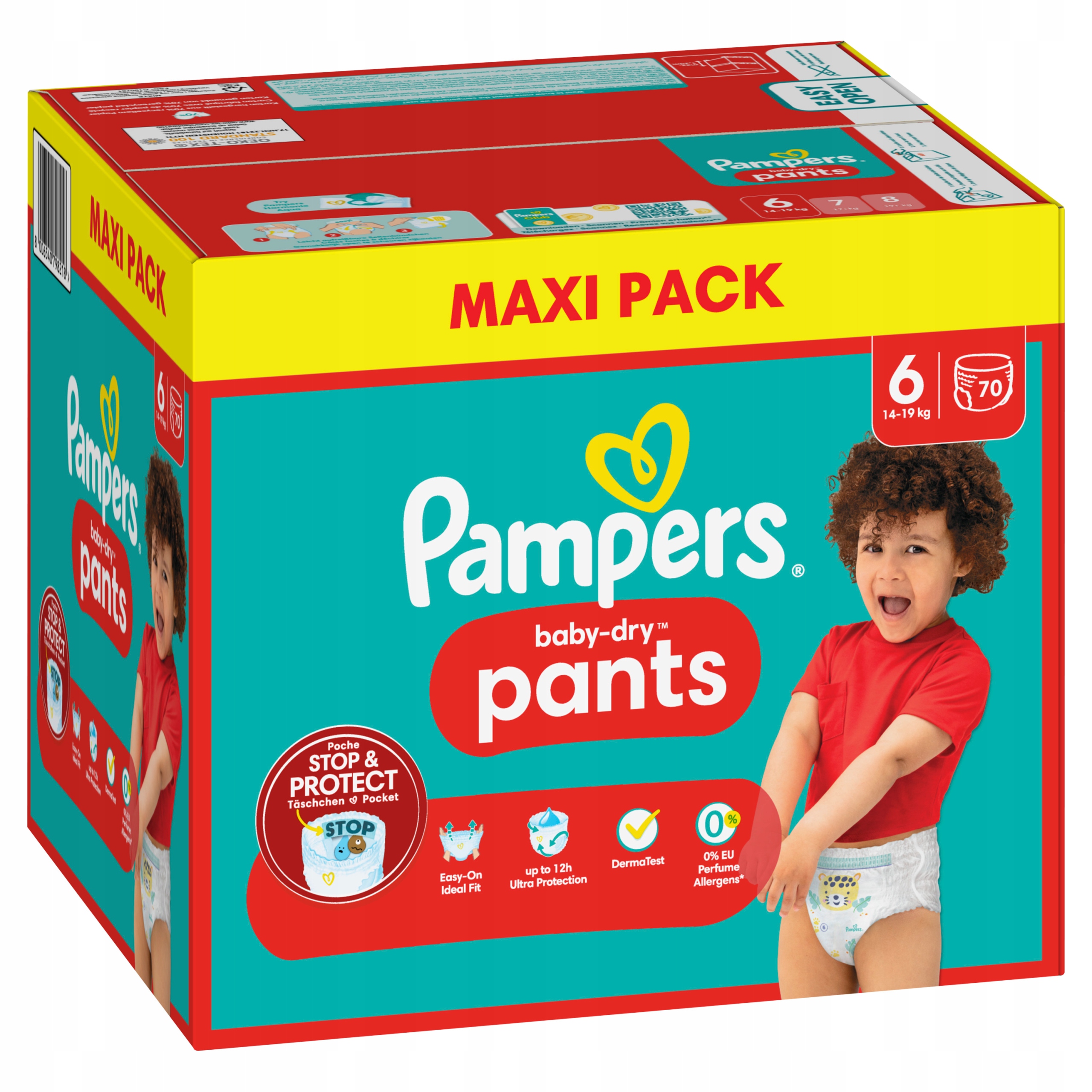 pampers pants pieluchomajtki 6