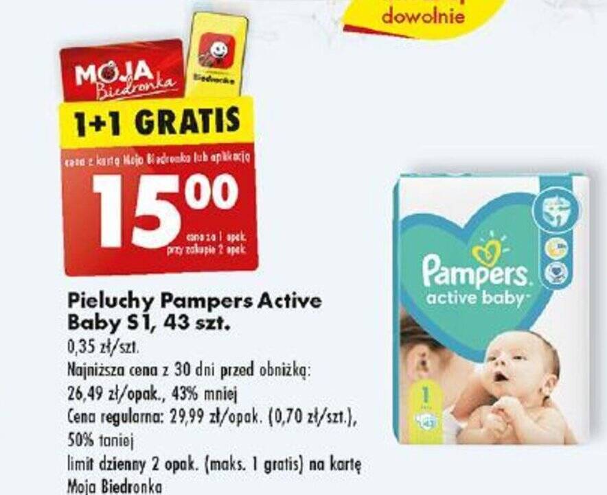 pampers duża paka 4