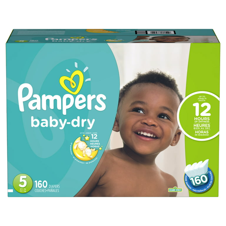 giga pack pampers baby dry 5