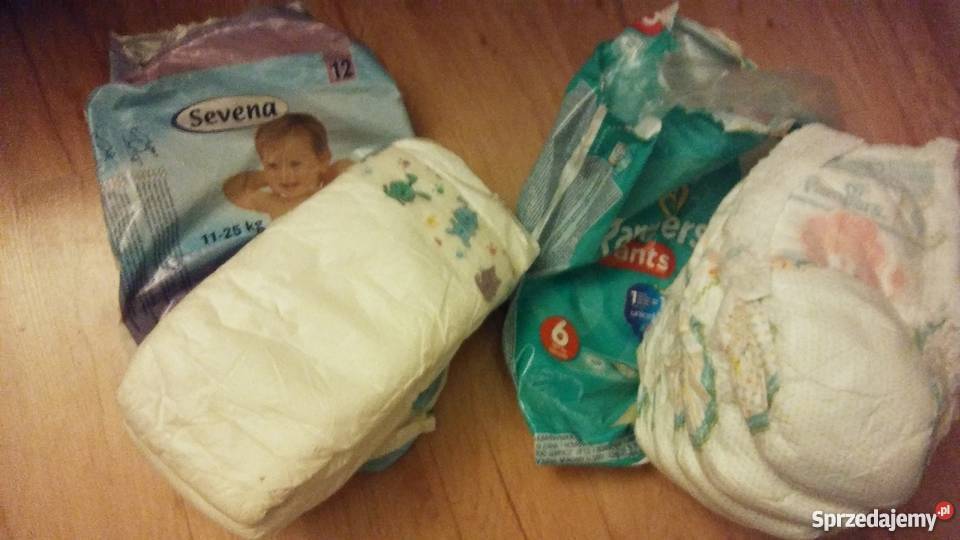 pieluchomajtki pampers junior