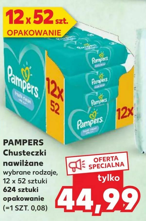 pieluchy pampers 4 lidl